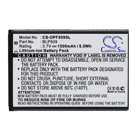 Bsc Preferred Oppo F29 Mobile Phone Replacement Battery CS-OPF509SL